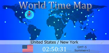 World Time Map