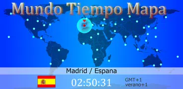 Mundo Tiempo Mapa