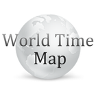 World Time Map ícone