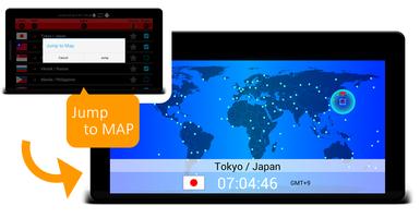 World Time Map imagem de tela 3