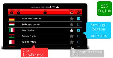 Welt Zeit Karte Screenshot 1