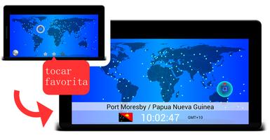 Mundo Tiempo Mapa captura de pantalla 2