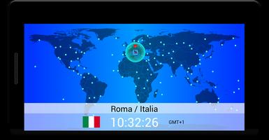 Poster Mondo Tempo Mappa
