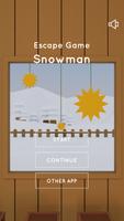 Escape Game Snowman Poster
