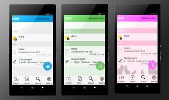 Simple Folder Notepad Cartaz
