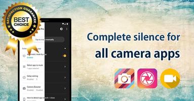 تطبيق Mute Camera الملصق