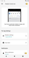 Rotation Control Lite स्क्रीनशॉट 1