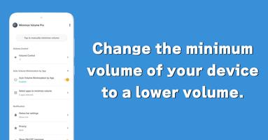 Poster Minimize Volume Pro