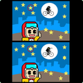 動く間違い探し