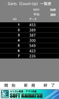 ダーツ　カウントアップ　スコア計算アプリ 截图 2