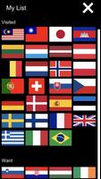 World Flag Map captura de pantalla 2