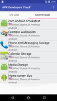 APK Developers Check(security) capture d'écran 1