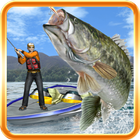 Bass Fishing 3D on the Boat icône