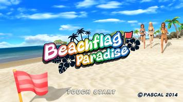 Beach Flag Paradise 포스터