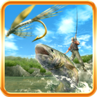 Fly Fishing 3D Zeichen