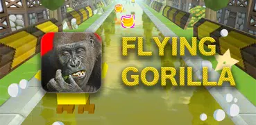 Flying Gorilla: 3D Affen Spiel