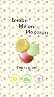 Lemon Melon Macaron Affiche