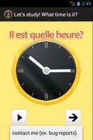 What time is it? in French. تصوير الشاشة 1