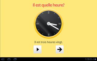 What time is it? in French. 截图 3