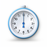 Eenvoudige timer-icoon