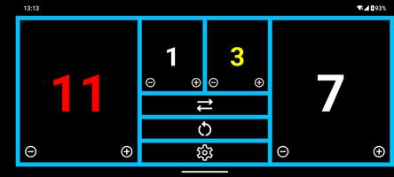 टेबल टेनिस स्कोरबोर्ड स्क्रीनशॉट 1