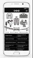 App des Eisenbahnmuseums Plakat