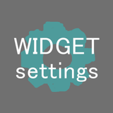 Widget Settings icon