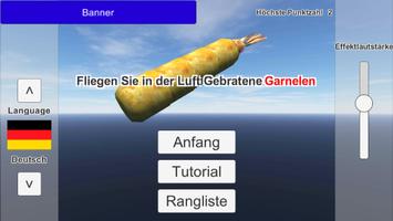Fliegen Sie in der Luft Gebrat Plakat