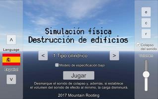 Física Simulación Construcción Poster