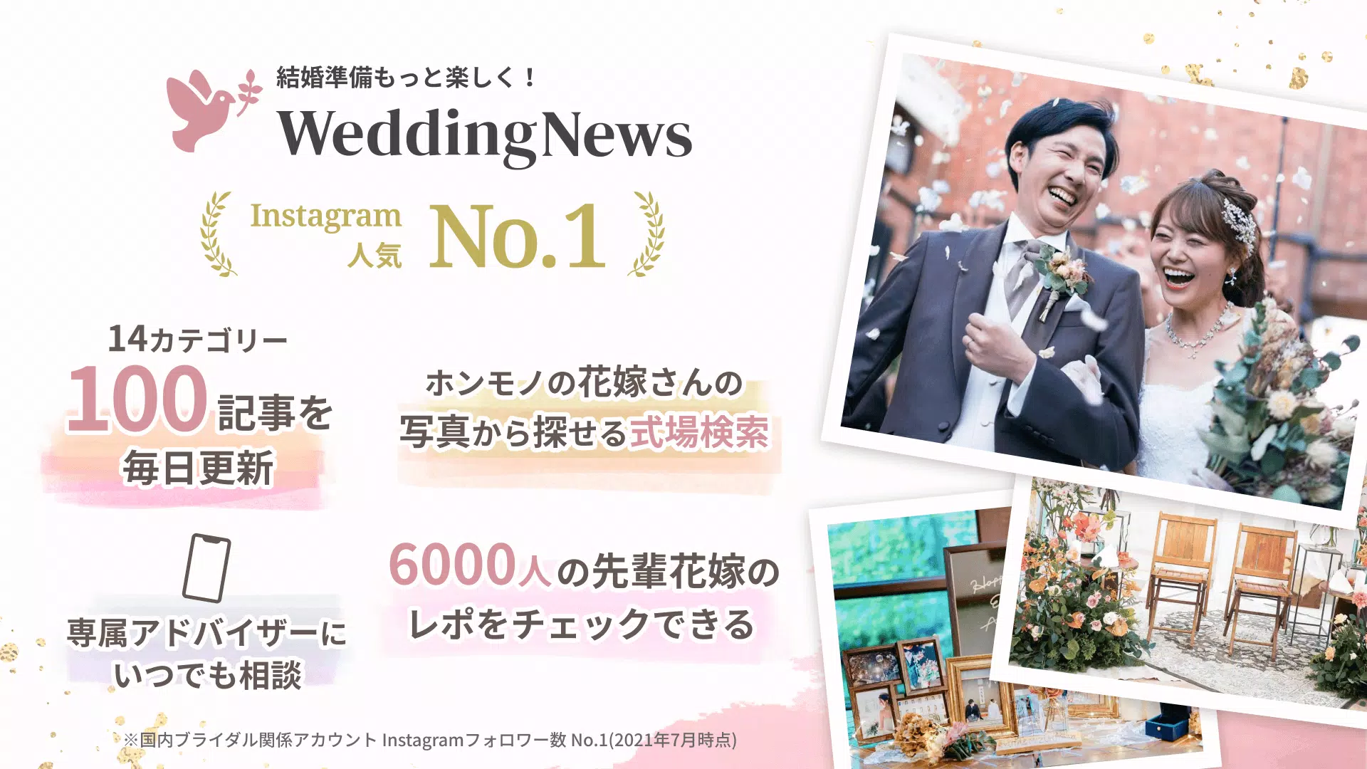 結婚 結婚式の準備情報アプリ ウェディングニュース Apk Voor Android Download