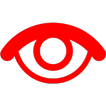 Eye charge icon