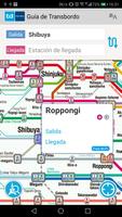 Navegador de Tokyo Metro para Turistas Poster