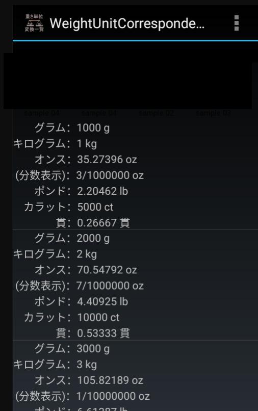 重さ単位変換一覧 For Android Apk Download