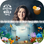 3D Water photo frame - Water photo editor आइकन