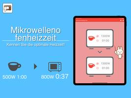 Mikrowellen-Aufheizzeit Screenshot 2