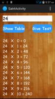 Multiplication Tables capture d'écran 1