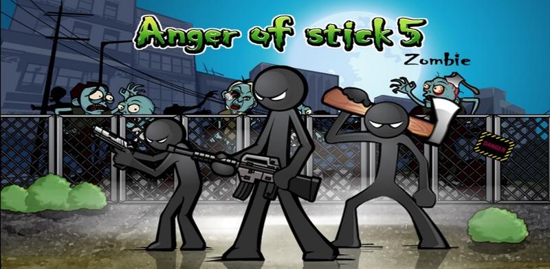 Anger of stick 5 : zombie banner
