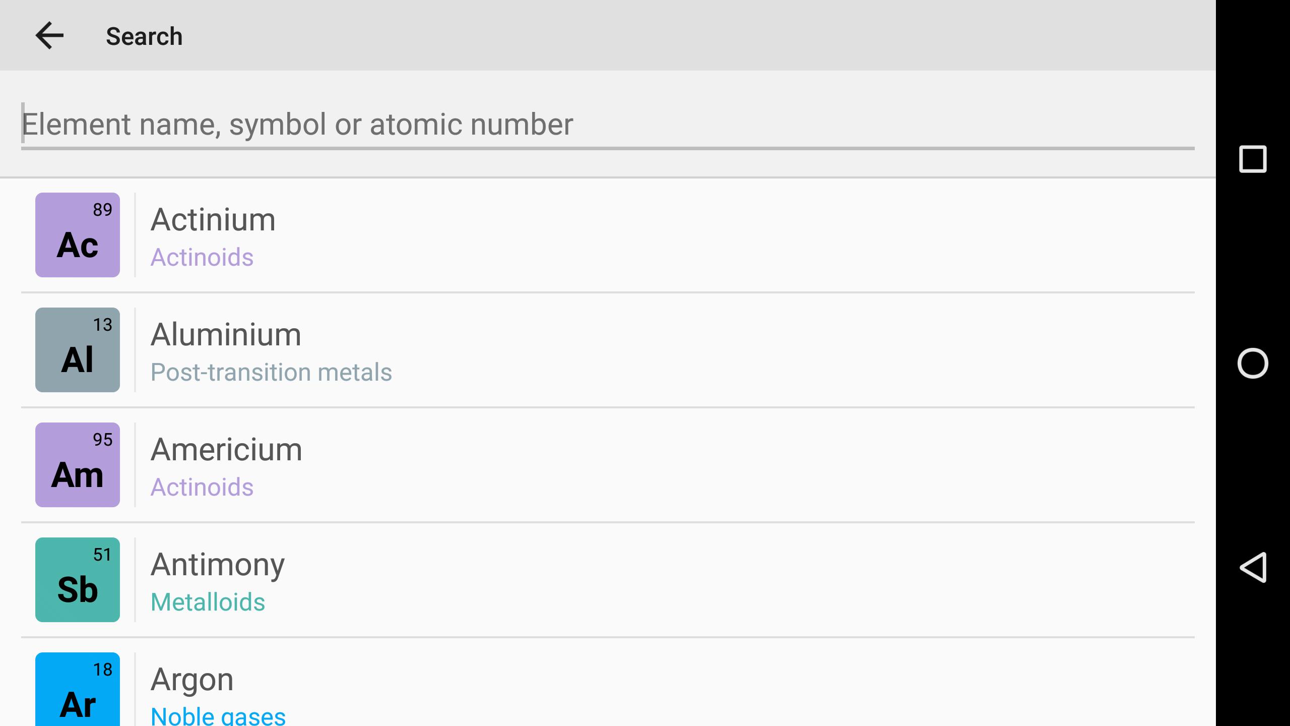 Periodic Table Fur Android Apk Herunterladen