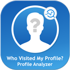who viewed my fb profile – Profile analyzer icon