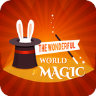 Magic and prestidigitation games icon