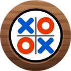 Tic tac toe 2 player XO game Zeichen