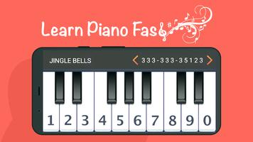 Learn Piano fast with numbers الملصق