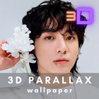 Jungkook 3D Parallax Wallpaper icône