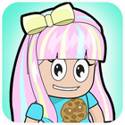 Crazy Cookie The Robloxe Swirl : dolls games icône