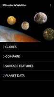 Jupiter & Moons 3D Globe poster