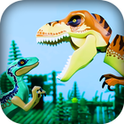 Dinosaur Jurassic. Toy Videos ikon