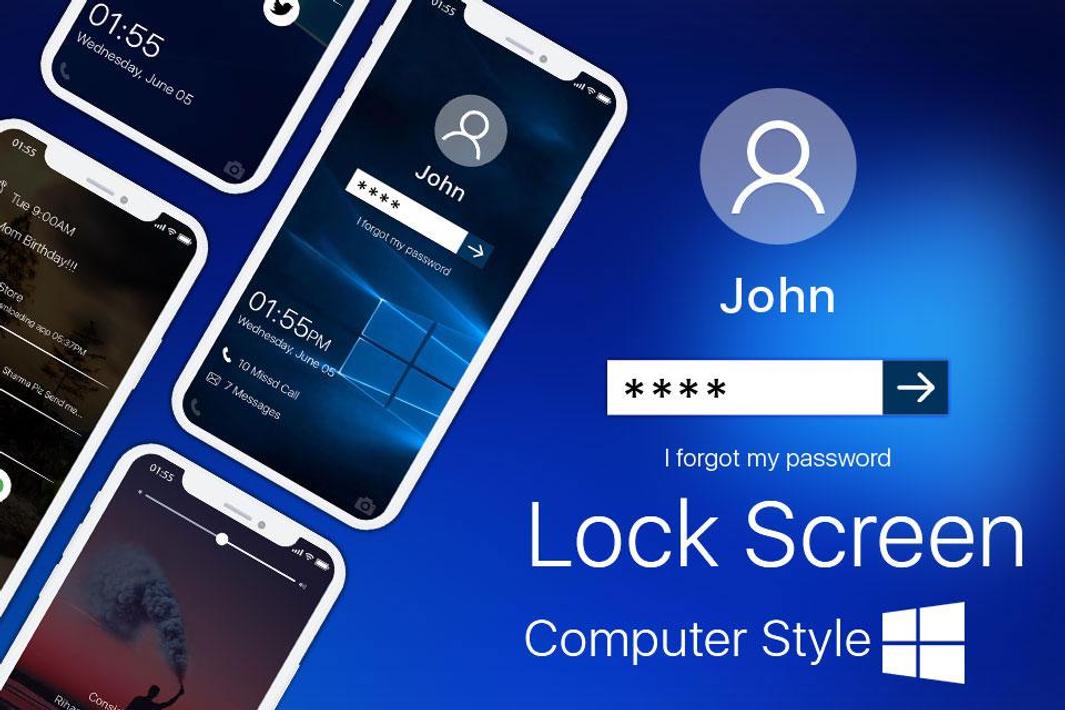 Computer Style Lock Screen APK untuk Unduhan Android