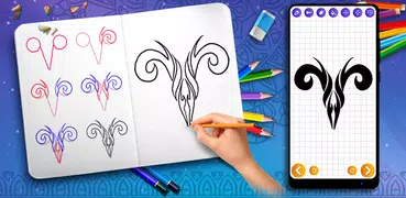 Learn to Draw Tribal Tattoos