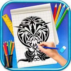 Скачать Learn to Draw Tribal Tattoos APK