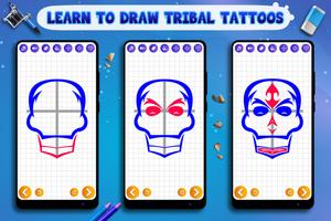 Learn to Draw Tribal Tattoos скриншот 1